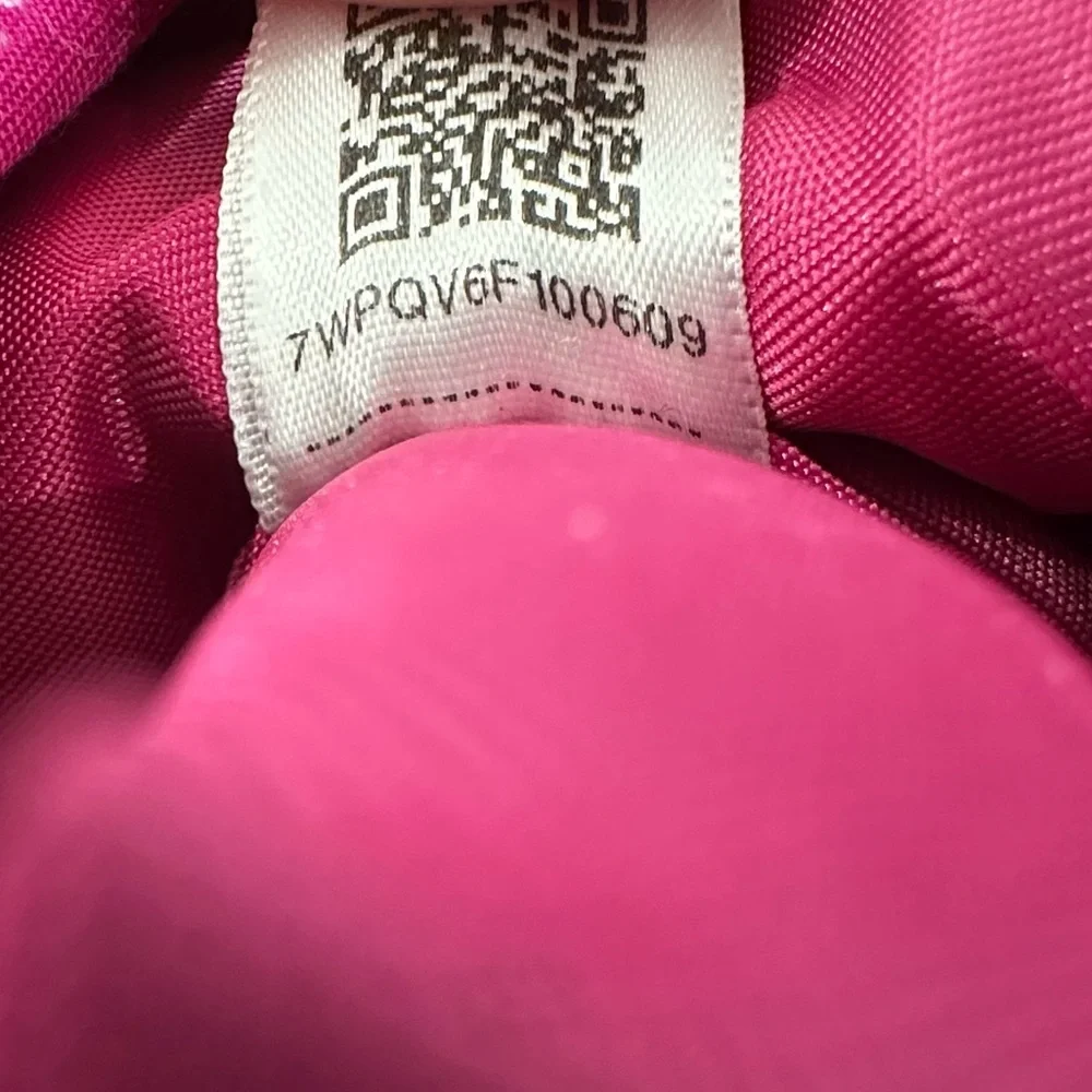 Vera Bradley Indio Quilted Messenger Bag Paisley Crossbody Pink Laptop Travel - Picture 14 of 15